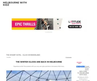 Melbournewithkidz.com(MELBOURNE WITH KIDZ) Screenshot