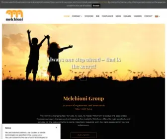 Melchioni.com(Melchioni spa) Screenshot