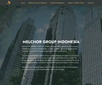 Melchorgroup.co.id(Melchor Group Indonesia) Screenshot