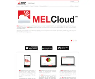 Melcloud.com(Melcloud) Screenshot