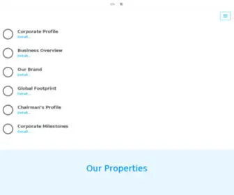 Melco-Group.com(Index) Screenshot