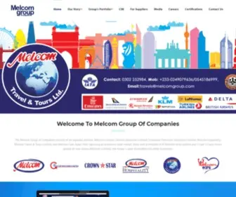 MelcomGroup.com(Melcom) Screenshot