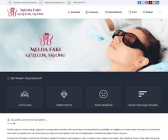 Meldafaki.com(Melda Fakı Güzellik Salonu) Screenshot