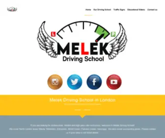 Melekdrivingschool.co.uk(Melek Driving School in London) Screenshot