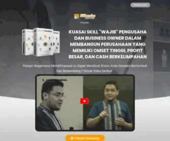Melekfinansial.co(Platform Pembelajaran Finansial Bisnis) Screenshot