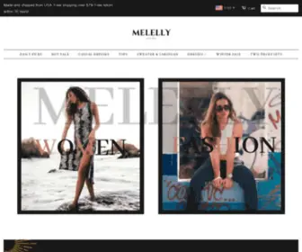 Melelly.com(Shop for New Trends of 2021) Screenshot