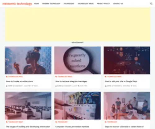 Meleomtk.com(Meleomtk technology) Screenshot