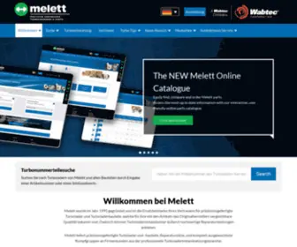 Melett.de(Willkommen bei Melett) Screenshot