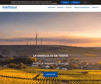 Melfosur.es(Montajes Eléctricos Y Soluciones Energéticas) Screenshot