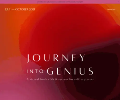 Melglaze.com(Journey Into Genius) Screenshot