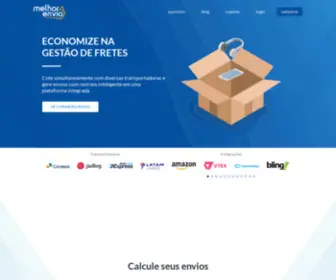 Melhorenvio.com(Melhor Envio) Screenshot