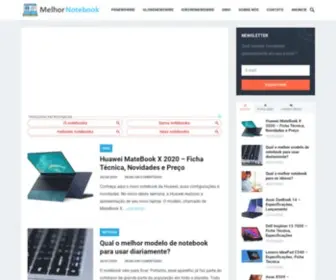 Melhornotebook.org(Melhor NotebookOs melhores Notebooks do Mercado) Screenshot