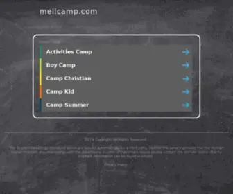 Melicamp.com(Melicamp) Screenshot
