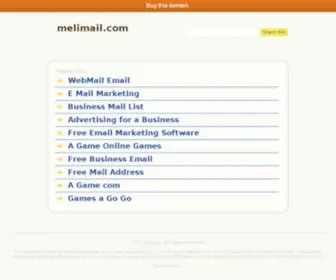 Melimail.com(Melimail) Screenshot