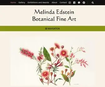 Melindaedsteinart.com(Melinda Edstein) Screenshot