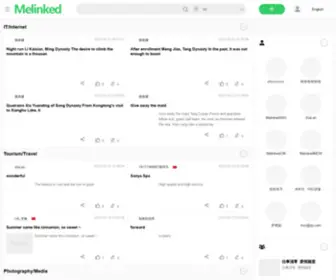 Melinked.com(Melinked我汇) Screenshot