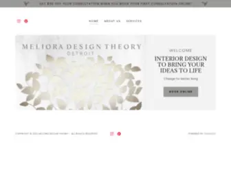 Melioradesigntheory.com(Meliora Design Theory) Screenshot