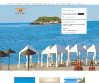 Melipalace.com(Meli Palace all inclusive hotel in Crete) Screenshot