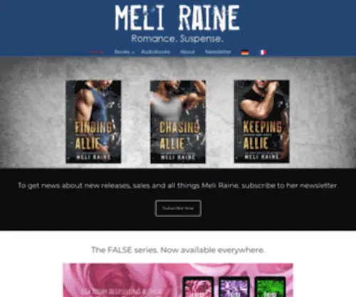 Meliraine.com(Meli Raine) Screenshot
