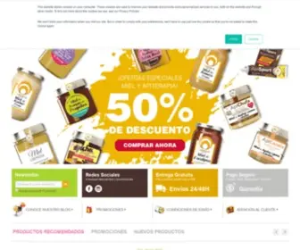 Melisalut.es(Comprar Miel y Productos Naturales de la Miel) Screenshot