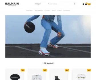 Melisaramet.com(Balmain Poco Costose Negozio Per Donna & Uomo) Screenshot