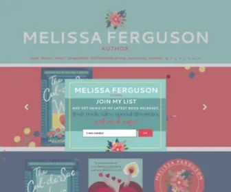 Melissaferguson.com(Melissa Ferguson) Screenshot