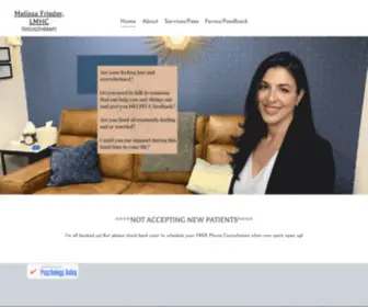 Melissafrieder.com(Melissa Frieder) Screenshot