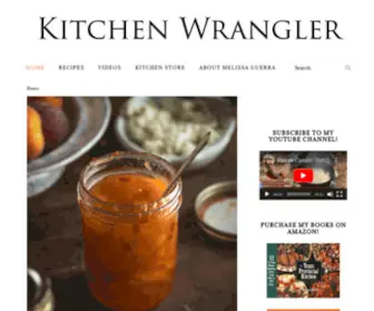 Melissaguerra.com(Kitchen Wrangler) Screenshot