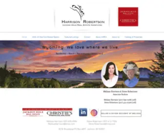 Melissaharrisonrealestate.com(Melissa Harrison Real Estate in Jackson Hole) Screenshot