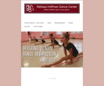 Melissahoffmandancecenter.info(Melissahoffmandancecenter info) Screenshot