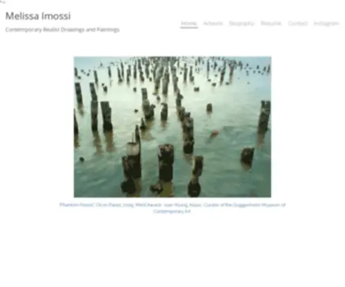 Melissaimossi.com(Melissa Imossi) Screenshot