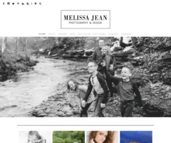 Melissajean.us(Melissa Jean Photography & Design) Screenshot