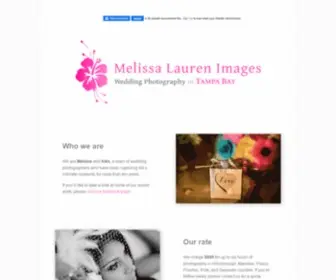 Melissalaurenimages.com(Melissa Lauren Images) Screenshot