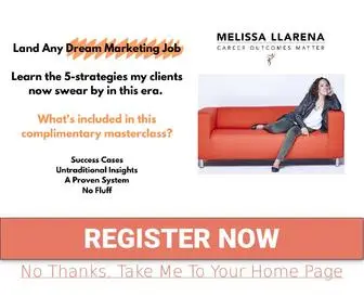 Melissallarena.com(Career Outcomes Matter) Screenshot