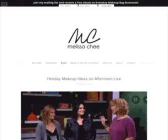 Melissamchee.com(Melissa Chee) Screenshot