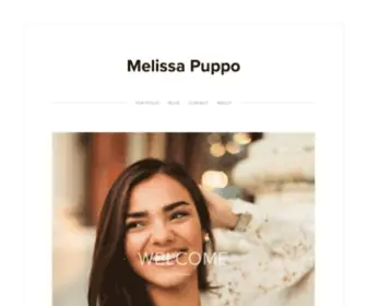 Melissapuppo.com(Melissa Puppo) Screenshot