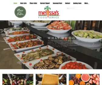 Melissasfarmfreshproduce.com(Melissa's Produce Food Service) Screenshot