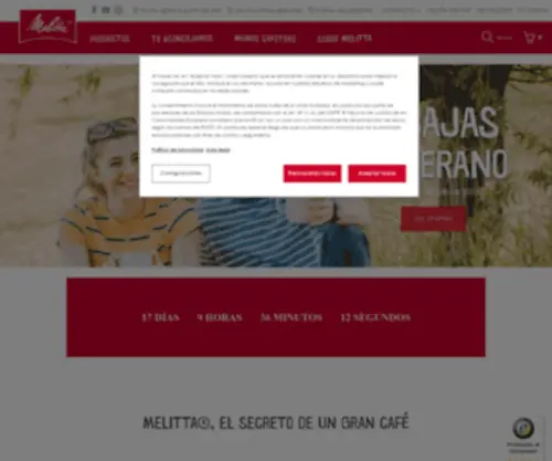 Melitta.es(Melitta®) Screenshot