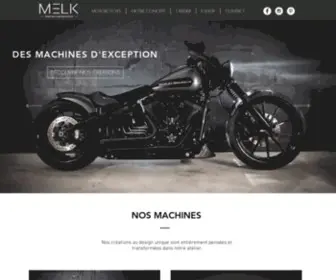 Melk-Painting-Motorcycles.com(Preparateur Moto Ile De France) Screenshot