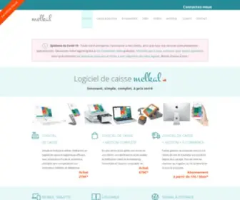 Melkal.com(Logiciel de caisse Melkal) Screenshot