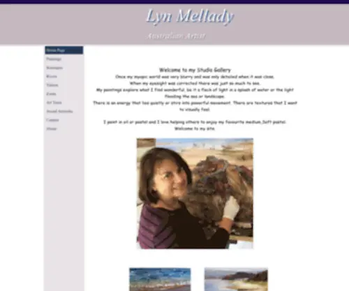 Mellady.com(Lyn Mellady) Screenshot