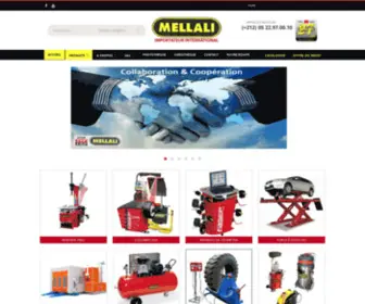 Mellali.net(MELLALI IMPORTATEUR DISTRIBUTEUR) Screenshot