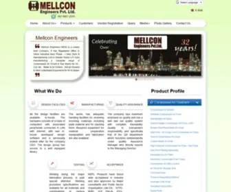 Mellcon.com(Mellcon engineers) Screenshot