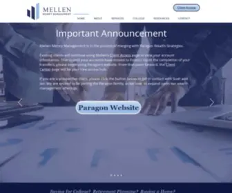 Mellenmoney.com(Mellen Money Management) Screenshot