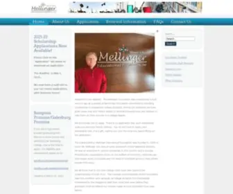 Mellinger.org(The Edward Arthur Mellinger Educational Foundation) Screenshot