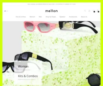 Melloncollection.gr(Trendy Sunglasses) Screenshot