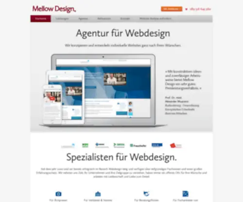 Mellowdesign.de(Münchner Web) Screenshot