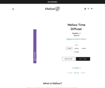 Mellowdiffuser.com(Mellow Time) Screenshot