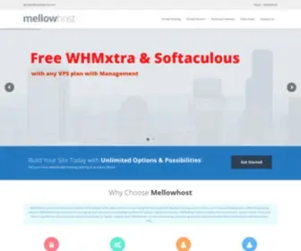 Mellowhost.com(Website Hosting) Screenshot