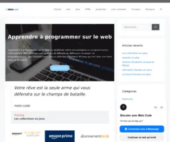 Melo-Code.com(Melo Code) Screenshot